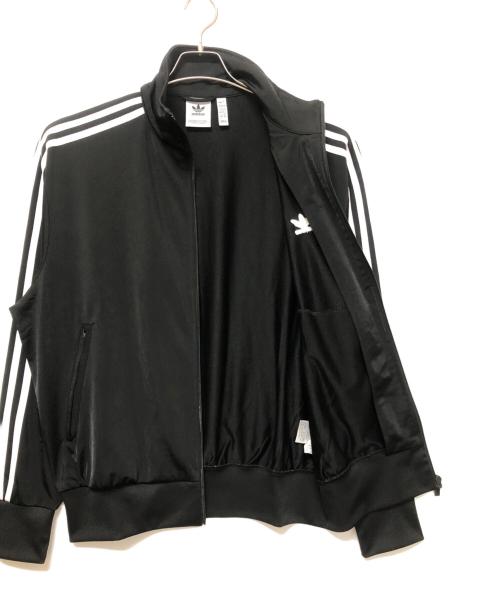 adidas（アディダス）adidas (アディダス) ファイヤーバードトラックジャケット ブラック×ホワイト サイズ:SIZE XLの古着・服飾アイテム
