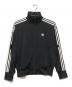 adidas（アディダス）の古着「ファイヤーバードトラックジャケット」｜ブラック×ホワイト