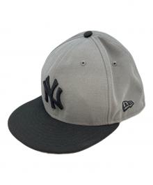 New Era（ニューエラ）の古着「59FIFTY」｜ブラック×グレー