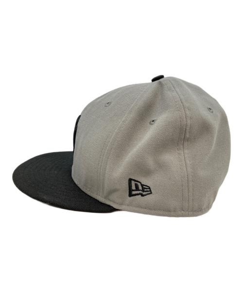 New Era（ニューエラ）New Era (ニューエラ) 59FIFTY ブラック×グレー サイズ:58.7　(7 3/8)の古着・服飾アイテム