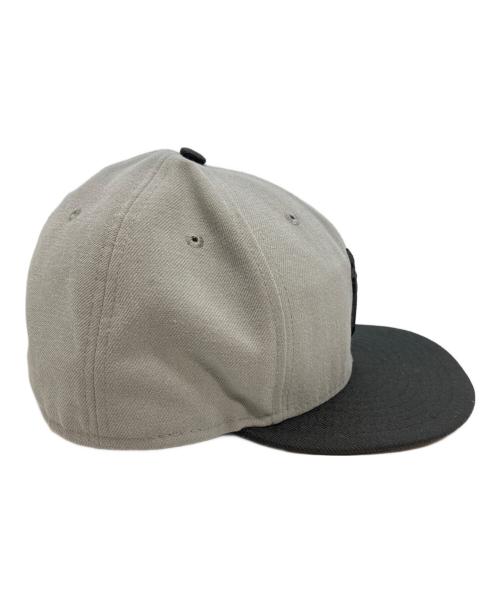 New Era（ニューエラ）New Era (ニューエラ) 59FIFTY ブラック×グレー サイズ:58.7　(7 3/8)の古着・服飾アイテム