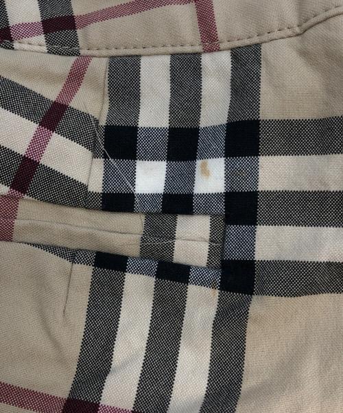 BURBERRY LONDON（バーバリーロンドン）BURBERRY LONDON (バーバリーロンドン) スラックス ベージュ×ブラック サイズ:SIZE 101cm (W40)の古着・服飾アイテム