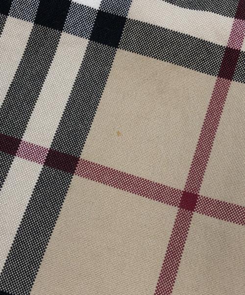 BURBERRY LONDON（バーバリーロンドン）BURBERRY LONDON (バーバリーロンドン) スラックス ベージュ×ブラック サイズ:SIZE 101cm (W40)の古着・服飾アイテム