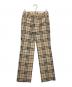 BURBERRY LONDON (バーバリーロンドン) スラックス ベージュ×ブラック サイズ:SIZE 101cm (W40)：5000円
