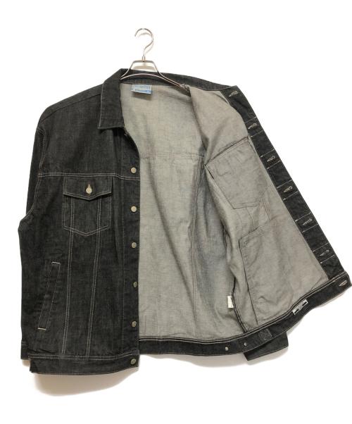 galactika（ギャラクティカ）GALACTIKA (ギャラクティカ) デニムジャケット ブラック サイズ:SIZE XLの古着・服飾アイテム