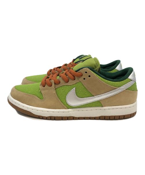 NIKE（ナイキ）NIKE (ナイキ) ローカットスニーカー グリーン×ベージュ サイズ:SIZE 27cmの古着・服飾アイテム