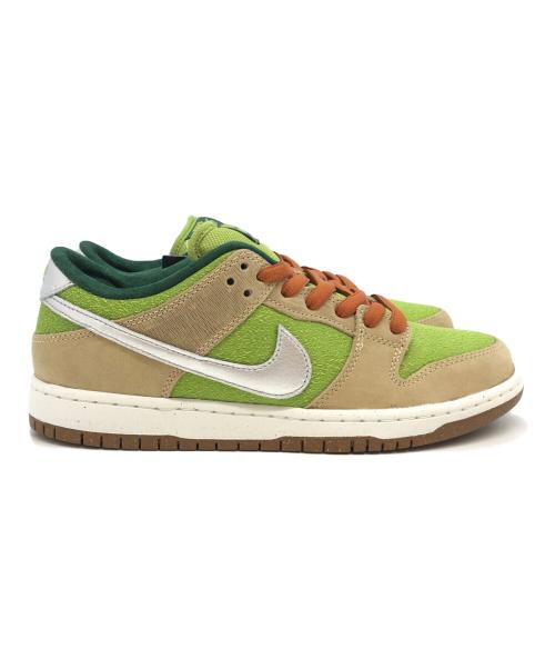 NIKE（ナイキ）NIKE (ナイキ) ローカットスニーカー グリーン×ベージュ サイズ:SIZE 27cmの古着・服飾アイテム