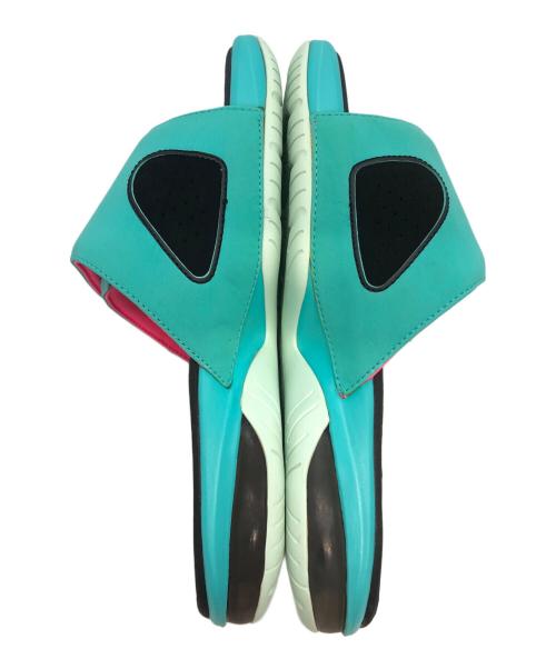 NIKE（ナイキ）NIKE (ナイキ) レブロンスライドサウスビーチ グリーン×ブラック サイズ:SIZE 26cmの古着・服飾アイテム