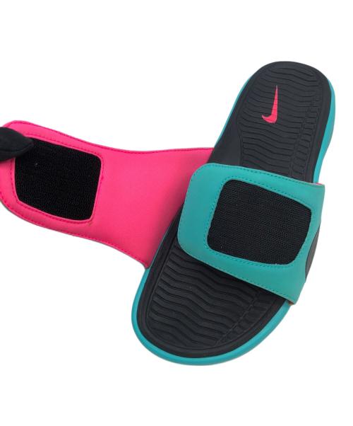 NIKE（ナイキ）NIKE (ナイキ) レブロンスライドサウスビーチ グリーン×ブラック サイズ:SIZE 26cmの古着・服飾アイテム