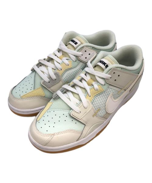 NIKE（ナイキ）NIKE (ナイキ) ローカットスニーカー ベージュ×ブルー サイズ:SIZE 27cmの古着・服飾アイテム