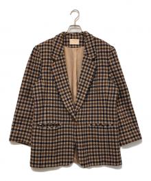 PENDLETON（ペンドルトン）の古着「テーラードジャケット」｜ブラウン×ネイビー