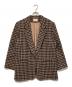 PENDLETON（ペンドルトン）の古着「テーラードジャケット」｜ブラウン×ネイビー
