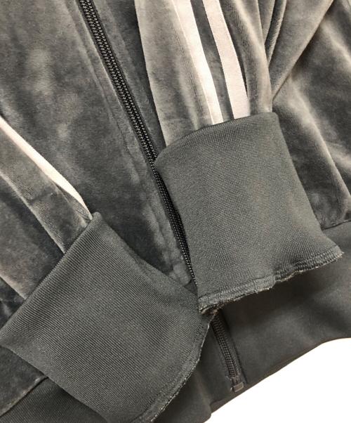 adidas（アディダス）adidas (アディダス) トラックジャケット グレー サイズ:Lの古着・服飾アイテム