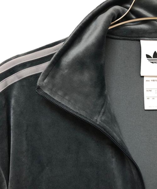 adidas（アディダス）adidas (アディダス) トラックジャケット グレー サイズ:Lの古着・服飾アイテム