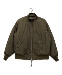 nanamica（ナナミカ）の古着「Varsity JacketMA-1ジャケット」｜カーキ