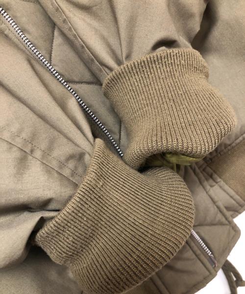 nanamica（ナナミカ）nanamica (ナナミカ) Varsity JacketMA-1ジャケット カーキ サイズ:SIZE Mの古着・服飾アイテム