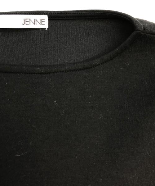 JENNE（ジェンヌ）JENNE (ジェンヌ) 日本製美ライントレーナー ブラック サイズ:SIZE Mの古着・服飾アイテム