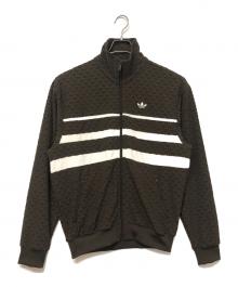 adidas（アディダス）の古着「ファイヤーバードトラックジャケット」｜ブラウン