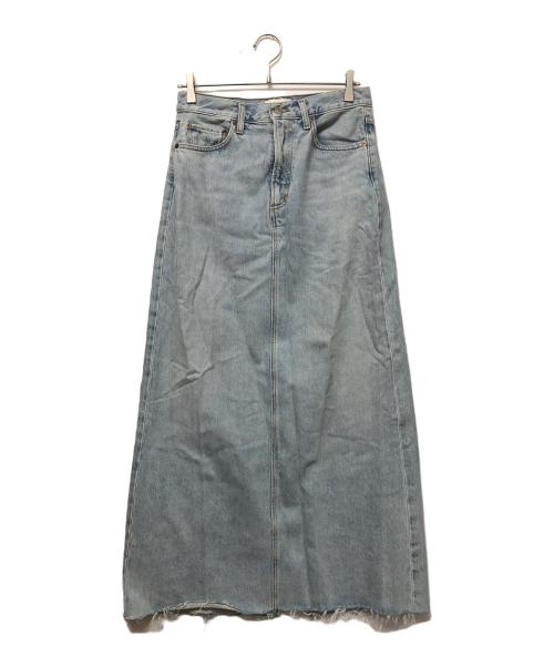 1er Arrondissement（プルミエ アロンディスモン）1er Arrondissement (プルミエ アロンディスモン) デニムスカート ブルー サイズ:SIZE 63.5cm (W25)の古着・服飾アイテム