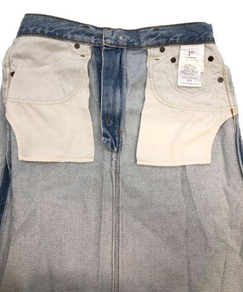 1er Arrondissement（プルミエ アロンディスモン）1er Arrondissement (プルミエ アロンディスモン) デニムスカート ブルー サイズ:SIZE 63.5cm (W25)の古着・服飾アイテム