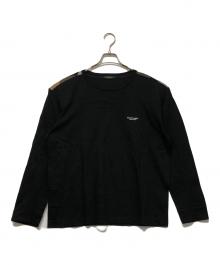 BLACK LABEL CRESTBRIDGE（ブラックレーベル クレストブリッジ）の古着「長袖カットソー」｜ブラック