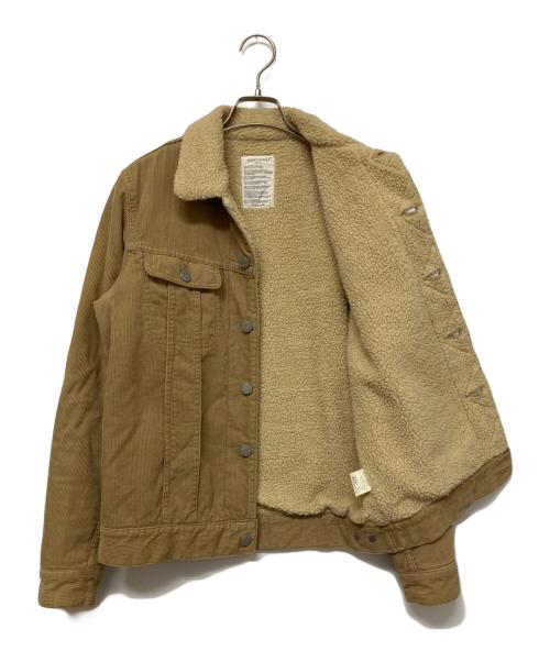 WACKO MARIA（ワコマリア）WACKO MARIA (ワコマリア) 裏ボアコーデュロイジャケット ベージュ サイズ:SIZE Mの古着・服飾アイテム