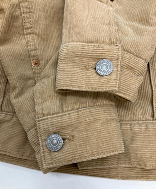 WACKO MARIA（ワコマリア）WACKO MARIA (ワコマリア) 裏ボアコーデュロイジャケット ベージュ サイズ:SIZE Mの古着・服飾アイテム