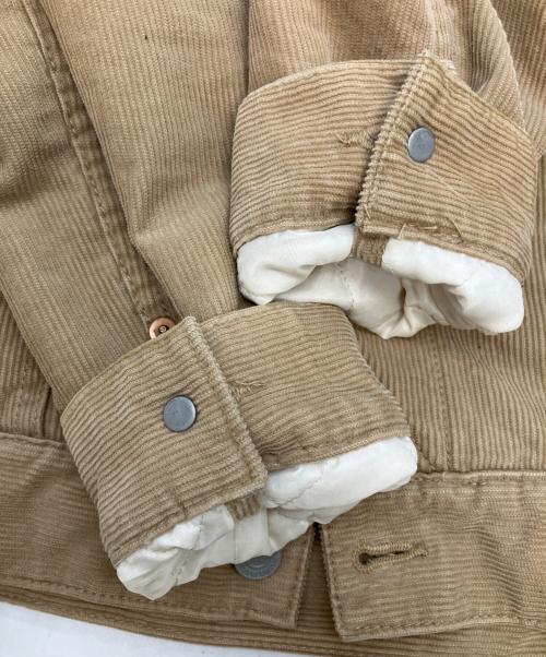 WACKO MARIA（ワコマリア）WACKO MARIA (ワコマリア) 裏ボアコーデュロイジャケット ベージュ サイズ:SIZE Mの古着・服飾アイテム