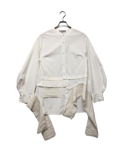 UN3D.（アンスリード）UN3D. (アンスリード) 長袖シャツ ホワイト サイズ:SIZE 36の古着・服飾アイテム