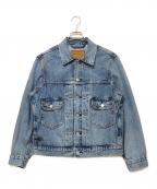 LEVI'S PReMIUMリーバイス プレミアム）の古着「デニムジャケット」｜ネイビー
