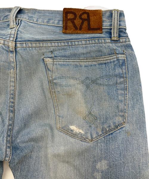RRL（ダブルアールエル）RRL (ダブルアールエル) セルビッチデニムパンツ ブルー サイズ:SIZE 81cm (W32) 股下78㎝の古着・服飾アイテム