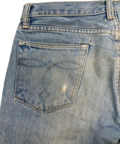 RRL（ダブルアールエル）RRL (ダブルアールエル) セルビッチデニムパンツ ブルー サイズ:SIZE 81cm (W32) 股下78㎝の古着・服飾アイテム