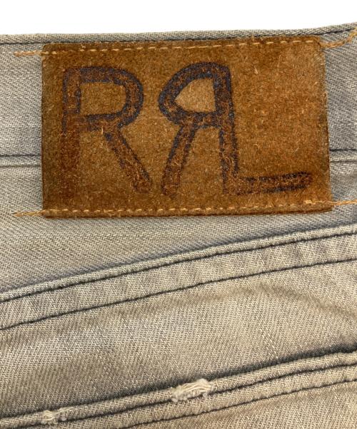 RRL（ダブルアールエル）RRL (ダブルアールエル) SLIM FIT　セルビッチデニムパンツ グレー サイズ:SIZE 81cm (W32) 股下76cmの古着・服飾アイテム