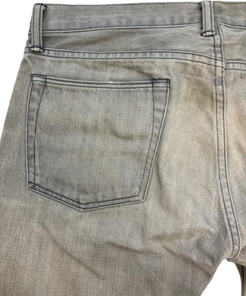 RRL（ダブルアールエル）RRL (ダブルアールエル) SLIM FIT　セルビッチデニムパンツ グレー サイズ:SIZE 81cm (W32) 股下76cmの古着・服飾アイテム