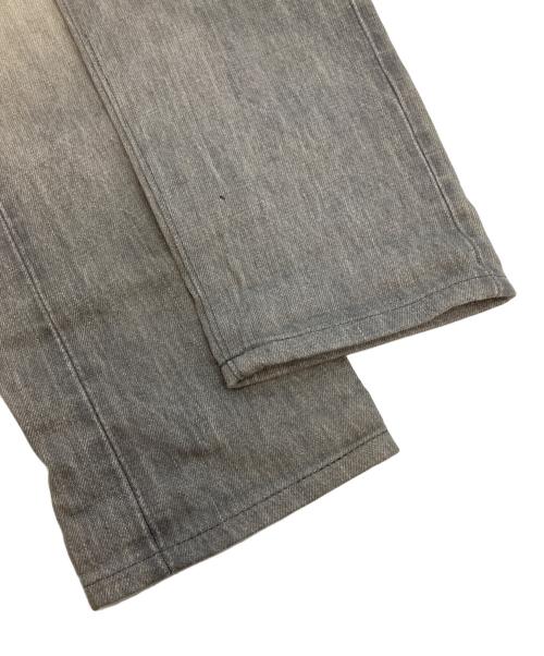 RRL（ダブルアールエル）RRL (ダブルアールエル) SLIM FIT　セルビッチデニムパンツ グレー サイズ:SIZE 81cm (W32) 股下76cmの古着・服飾アイテム