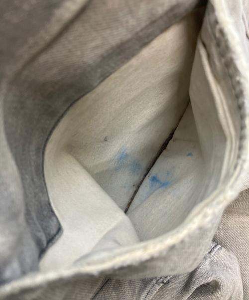 RRL（ダブルアールエル）RRL (ダブルアールエル) SLIM FIT　セルビッチデニムパンツ グレー サイズ:SIZE 81cm (W32) 股下76cmの古着・服飾アイテム
