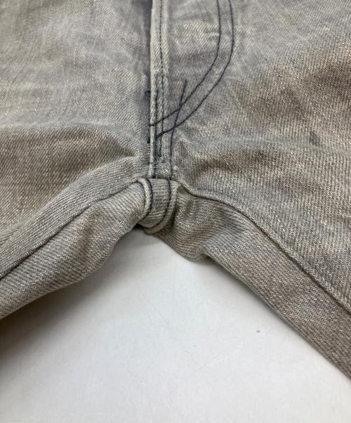 RRL（ダブルアールエル）RRL (ダブルアールエル) SLIM FIT　セルビッチデニムパンツ グレー サイズ:SIZE 81cm (W32) 股下76cmの古着・服飾アイテム