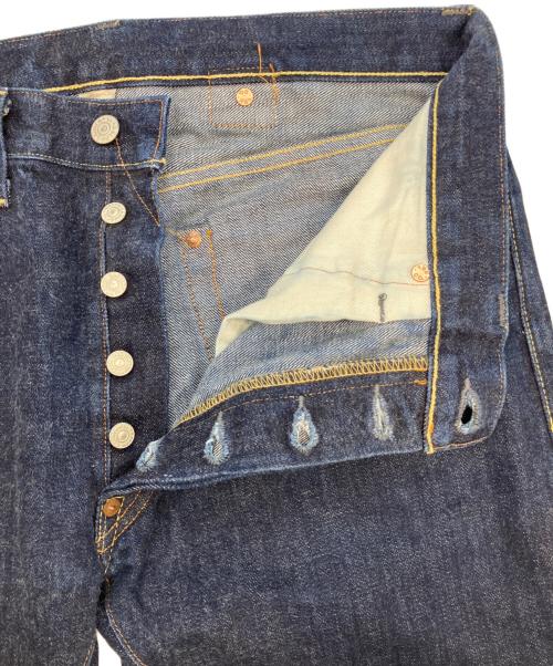 RRL（ダブルアールエル）RRL (ダブルアールエル) 1936 BUCKLE BACK　セルビッチデニムパンツ インディゴ サイズ:SIZE 81cm (W32) 股下77㎝の古着・服飾アイテム