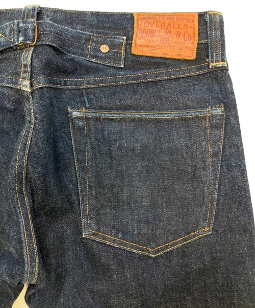 RRL（ダブルアールエル）RRL (ダブルアールエル) 1936 BUCKLE BACK　セルビッチデニムパンツ インディゴ サイズ:SIZE 81cm (W32) 股下77㎝の古着・服飾アイテム