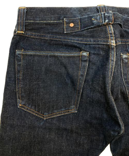 RRL（ダブルアールエル）RRL (ダブルアールエル) 1936 BUCKLE BACK　セルビッチデニムパンツ インディゴ サイズ:SIZE 81cm (W32) 股下77㎝の古着・服飾アイテム