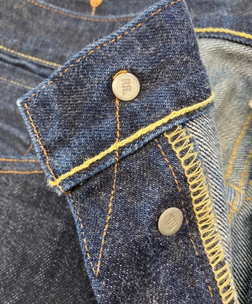 RRL（ダブルアールエル）RRL (ダブルアールエル) 1936 BUCKLE BACK　セルビッチデニムパンツ インディゴ サイズ:SIZE 81cm (W32) 股下77㎝の古着・服飾アイテム