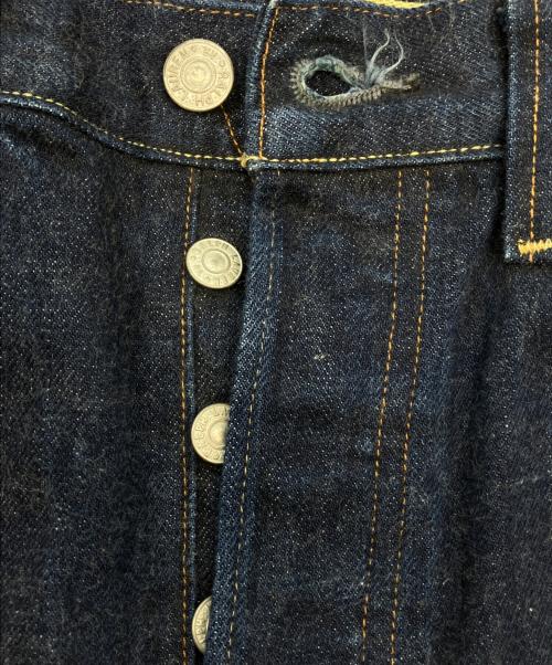RRL（ダブルアールエル）RRL (ダブルアールエル) 1936 BUCKLE BACK　セルビッチデニムパンツ インディゴ サイズ:SIZE 81cm (W32) 股下77㎝の古着・服飾アイテム
