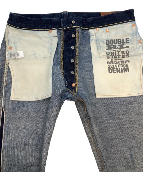 RRL（ダブルアールエル）RRL (ダブルアールエル) 1936 BUCKLE BACK　セルビッチデニムパンツ インディゴ サイズ:SIZE 81cm (W32) 股下77㎝の古着・服飾アイテム