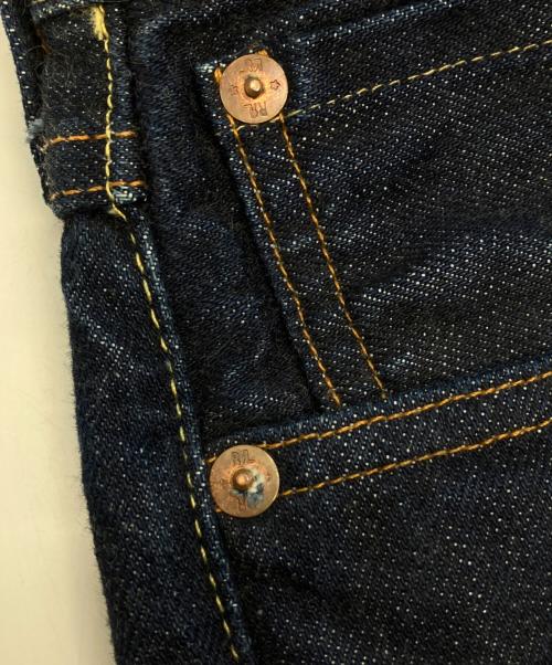 RRL（ダブルアールエル）RRL (ダブルアールエル) 1936 BUCKLE BACK　セルビッチデニムパンツ インディゴ サイズ:SIZE 81cm (W32) 股下77㎝の古着・服飾アイテム