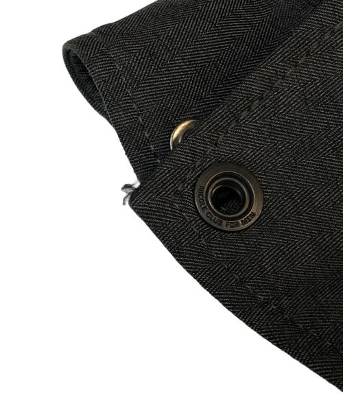 NIOOLE CLUB FOR MEN（ニコルクラブフォーメン）NIOOLE CLUB FOR MEN (ニコルクラブフォーメン) ジップジャケット ブラック サイズ:48の古着・服飾アイテム