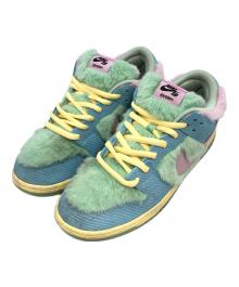 NIKE（ナイキ）の古着「VERDY × Nike SB Dunk Low Pro QS　ローカットスニーカー」｜ブルー×ピンク