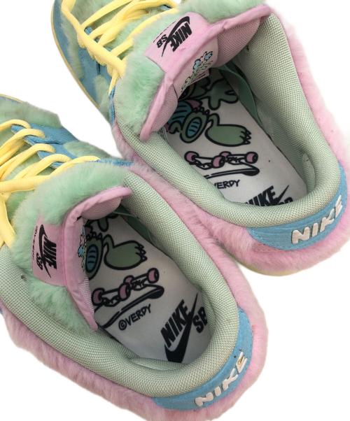 NIKE（ナイキ）NIKE (ナイキ) VERDY × Nike SB Dunk Low Pro QS　ローカットスニーカー ブルー×ピンク サイズ:SIZE 29cmの古着・服飾アイテム