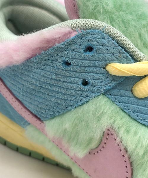 NIKE（ナイキ）NIKE (ナイキ) VERDY × Nike SB Dunk Low Pro QS　ローカットスニーカー ブルー×ピンク サイズ:SIZE 29cmの古着・服飾アイテム
