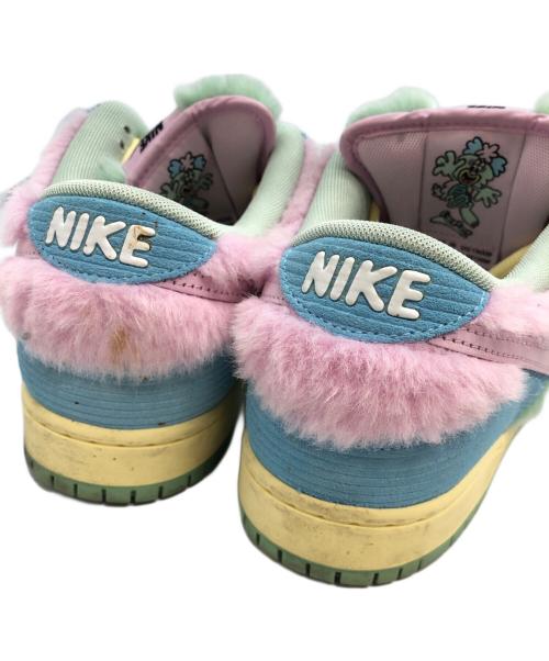 NIKE（ナイキ）NIKE (ナイキ) VERDY × Nike SB Dunk Low Pro QS　ローカットスニーカー ブルー×ピンク サイズ:SIZE 29cmの古着・服飾アイテム
