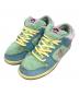 NIKE（ナイキ）の古着「VERDY × Nike SB Dunk Low Pro QS　ローカットスニーカー」｜ブルー×ピンク